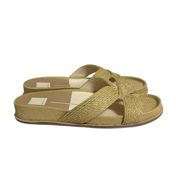 Dolce Vita Women’s Selda Slides in Light Natural - Size 10 - Picture 7 of 10